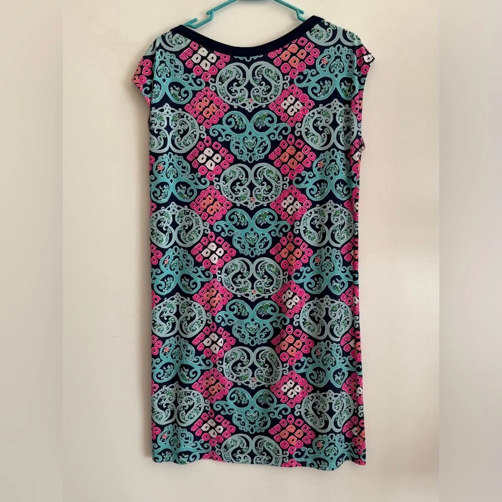 Lilly Pulitzer Robyn Shift Dress Behind The Gates - Picture 4 of 7